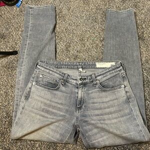 Rag & Bone Dre Silverstone Low Rise Slim Boyfriend Jeans